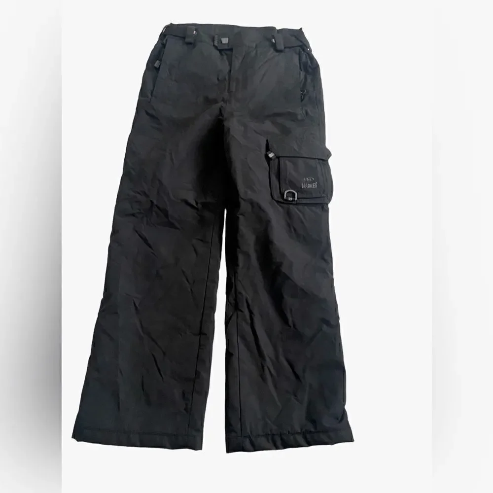 MARKER Betty Rides Black Ski Snowboard Snow Winter Long Waterproof designer pant